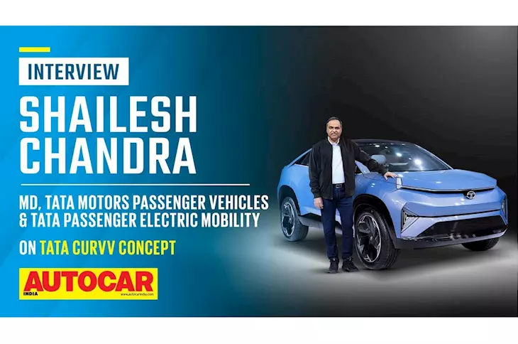 Shailesh Chandra on the Tata Curvv concept, appeal of coupe SUVs 